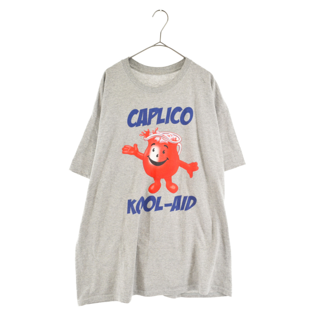 VINTAGE ヴィンテージ 00S CAPLICO KOOL‐AID カプリコ プリント 半袖Tシャツ カットソー グレー