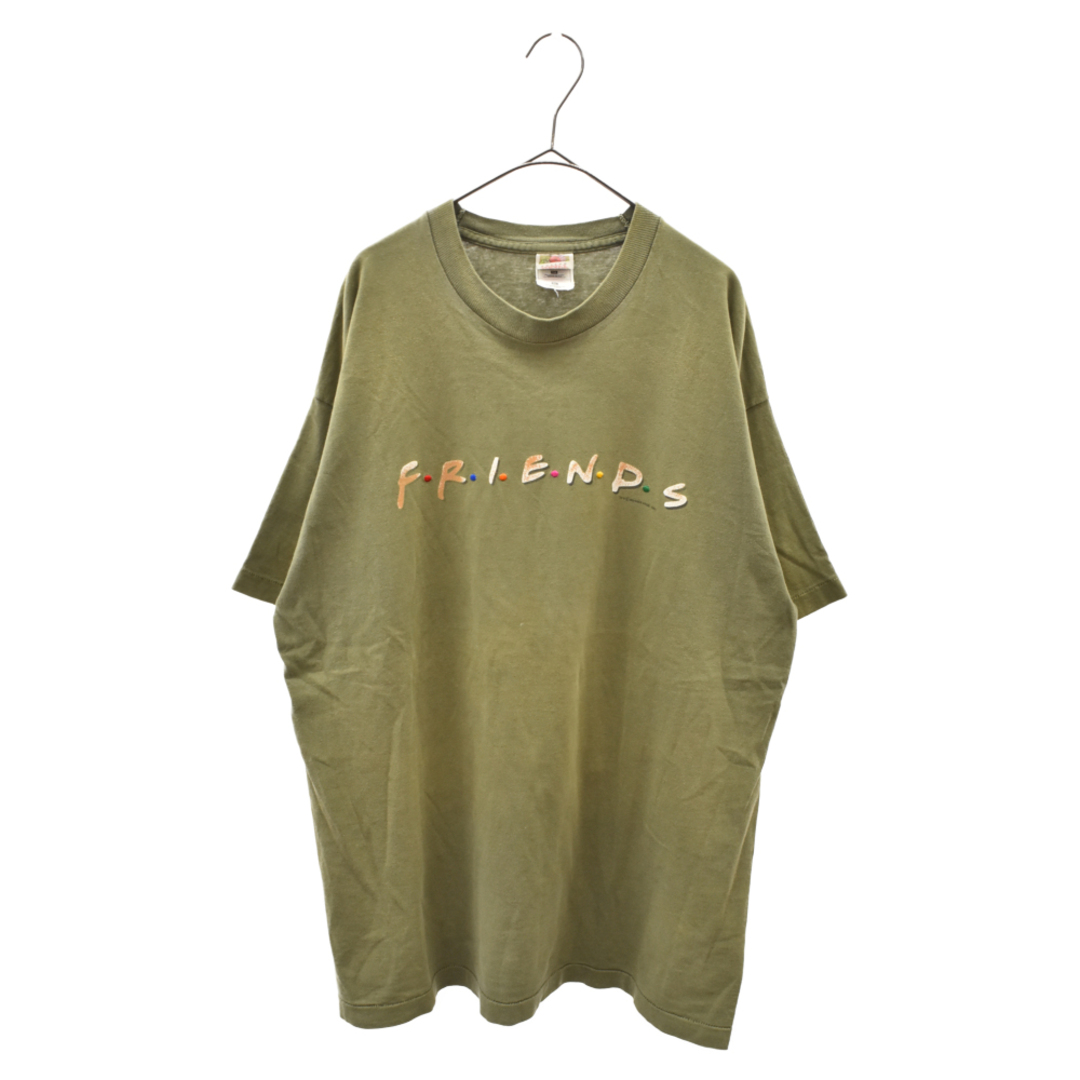 VINTAGE ヴィンテージ 90sFRIENDS フレンズ 半袖Tシャツ カットソー カーキ