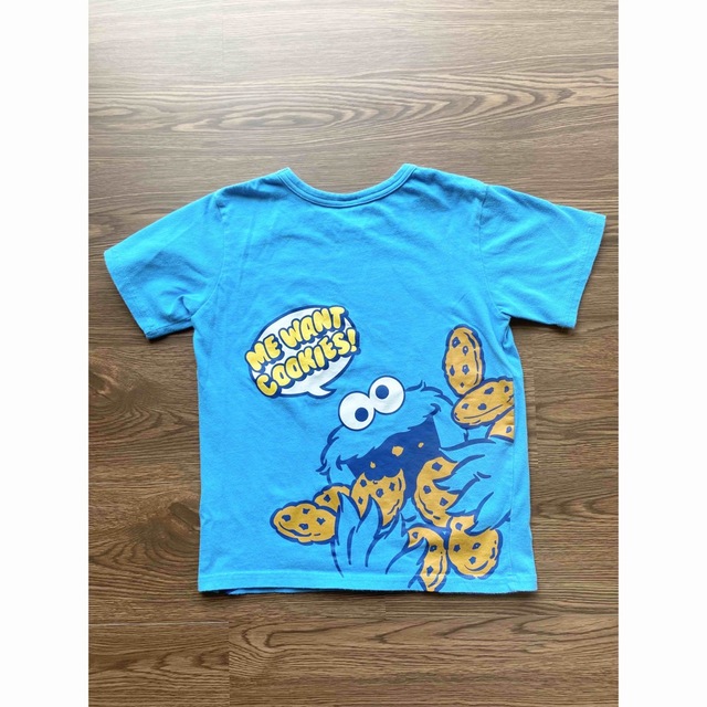 USJ(ユニバーサルスタジオジャパン)の【130】クッキングモンスター　Tシャツ　セサミストリート キッズ/ベビー/マタニティのキッズ服男の子用(90cm~)(Tシャツ/カットソー)の商品写真