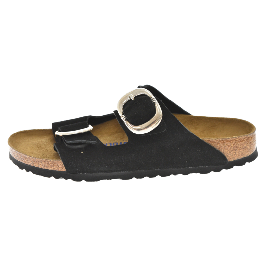 ★日本の職人技★ Chrome ブラック ガンスリンガーレザーサンダル アリゾナ ビルケンシュトック ARIZONA ×BIRKENSTOCK クロムハーツ HEARTS CHROME - Hearts サンダル