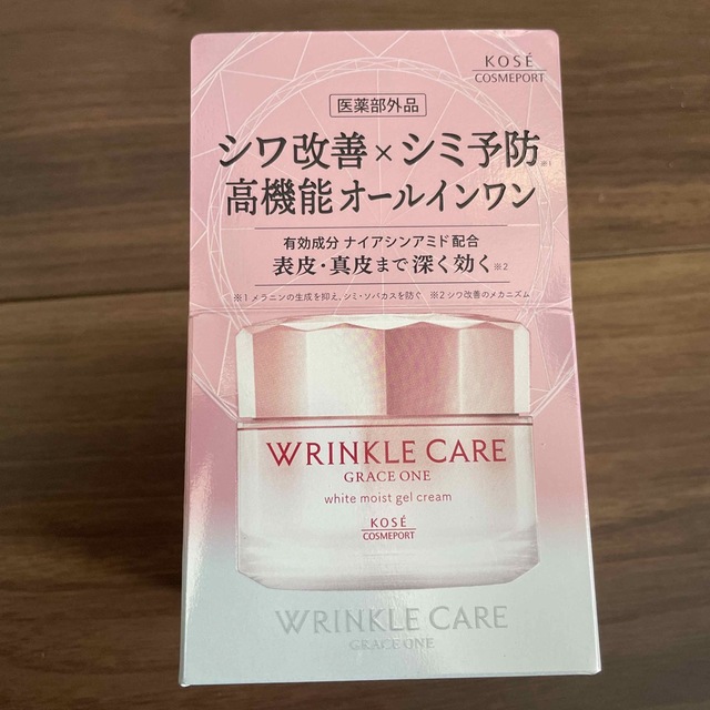 GRACE ONE（KOSE COSMEPORT）(グレイスワン)のグレイス ワン リンクルケア ホワイト モイストジェルクリーム(100g) コスメ/美容のスキンケア/基礎化粧品(オールインワン化粧品)の商品写真