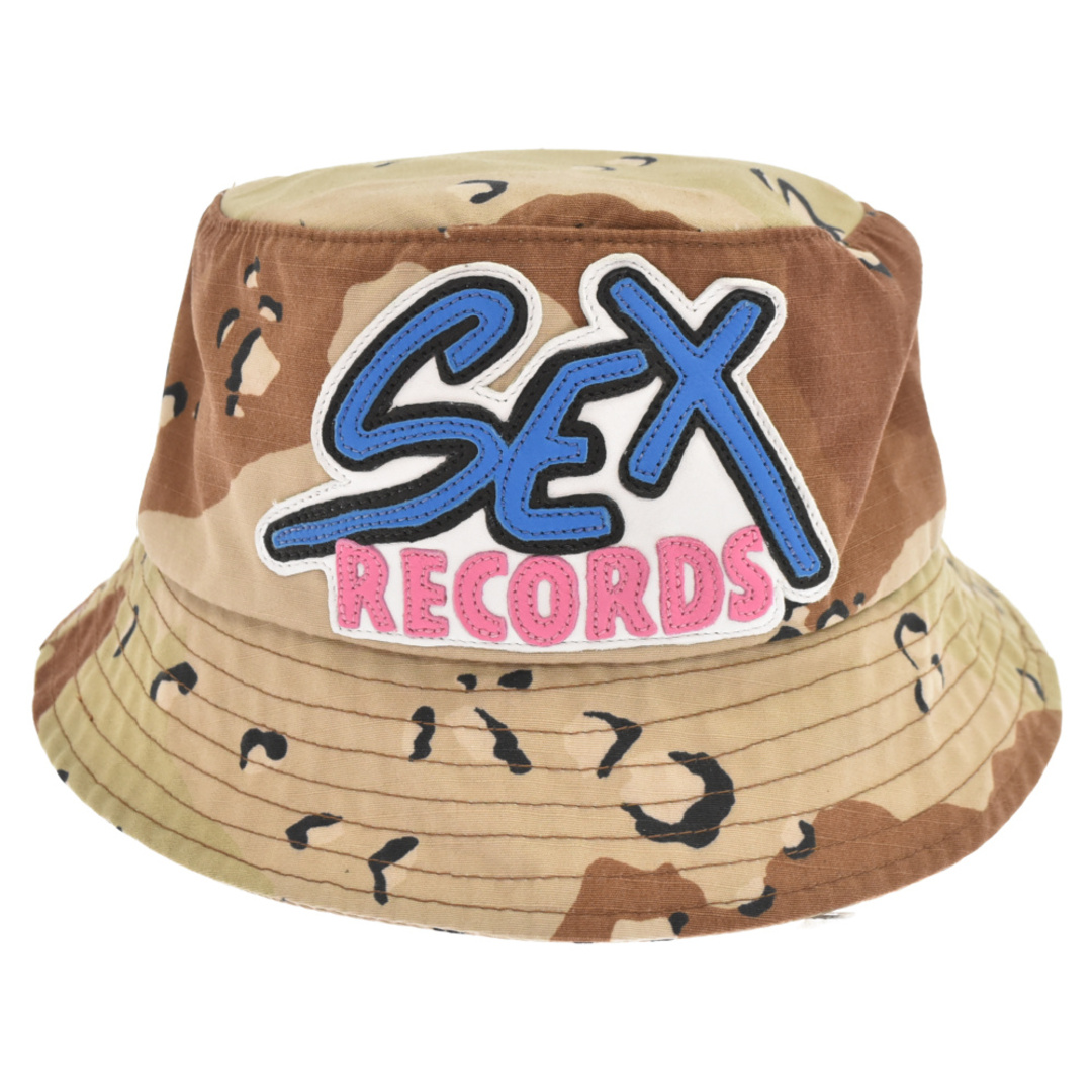 CHROME HEARTS クロムハーツ 21AW ×MATTY BOY Sex Records Chocochip Camo Bucket Hat マッティボーイ セックスレコード チョコチップカモバケットハット 迷彩帽子 L