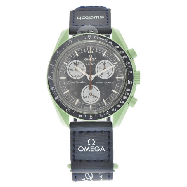 最低価格の SO33G100 EARTH ON MISSION ×Swatch オメガ OMEGA - OMEGA