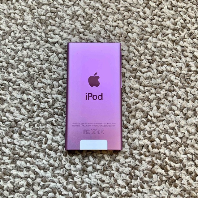 iPod(アイポッド)のiPod nano 第7世代 16GB Apple A1446 アイポッド 本体 スマホ/家電/カメラのオーディオ機器(ポータブルプレーヤー)の商品写真