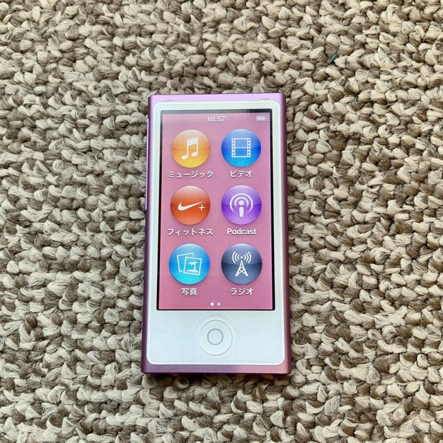 iPod(アイポッド)のiPod nano 第7世代 16GB Apple A1446 アイポッド 本体 スマホ/家電/カメラのオーディオ機器(ポータブルプレーヤー)の商品写真