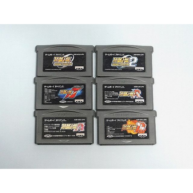 送料込　GBA 　スーパーロボット大戦　A.R.J.D　シリーズ　６本セット エンタメ/ホビーのゲームソフト/ゲーム機本体(携帯用ゲームソフト)の商品写真