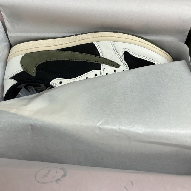 NIKE(ナイキ)のTravis Scott × Nike WMNS AirJordan 1 Low メンズの靴/シューズ(スニーカー)の商品写真