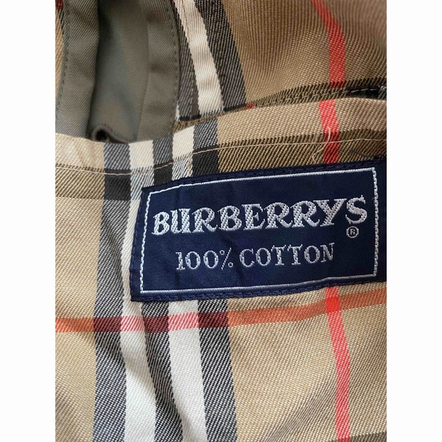 BURBERRY(バーバリー)のburberrys メンズコート英国製　玉虫色 メンズのジャケット/アウター(トレンチコート)の商品写真