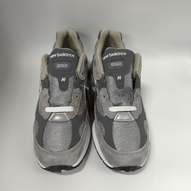 New Balance(ニューバランス)の【訳あり】ニューバランス M992GR 【Width:D】 NEW BALANCE M992 グレー 992 メンズ スニーカー 992 ランニングシューズ メンズの靴/シューズ(スニーカー)の商品写真