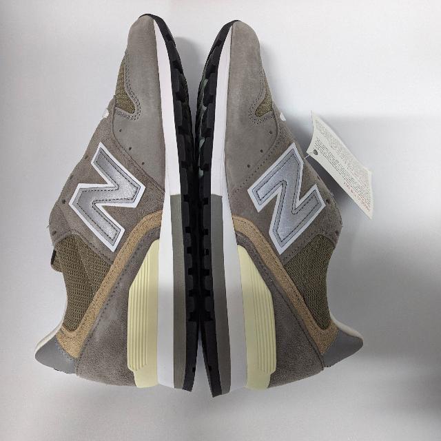 New Balance(ニューバランス)の【訳あり】ニューバランス M996GY グレー 【Made in USA 米国直輸入正規品】NEW BALANCE M996 GY Dワイズ 996 スニーカー ランニングシューズ メンズの靴/シューズ(スニーカー)の商品写真