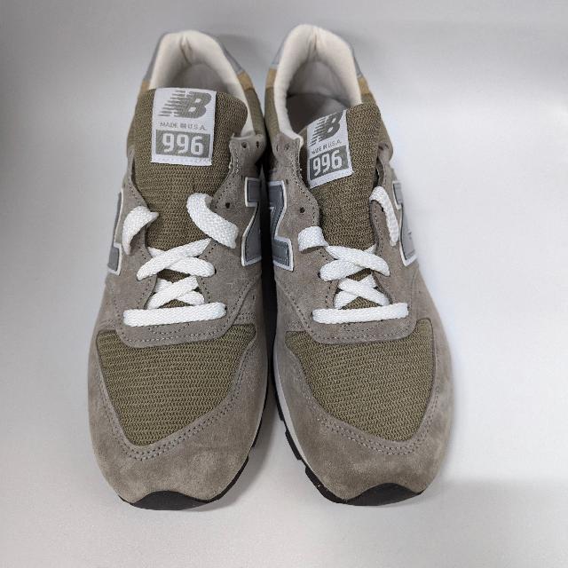 【訳あり】ニューバランス M996GY グレー 【Made in USA 米国直輸入正規品】NEW BALANCE M996 GY Dワイズ 996  スニーカー ランニングシューズ