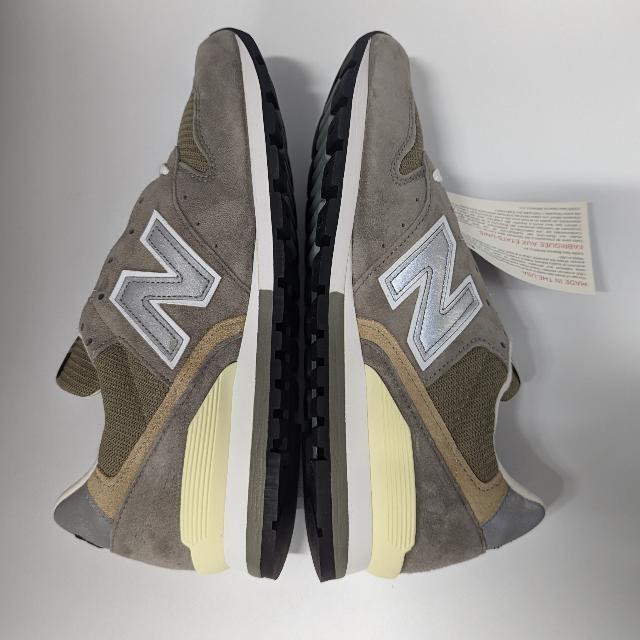 【訳あり】ニューバランス M996GY グレー 【Made in USA 米国直輸入正規品】NEW BALANCE M996 GY Dワイズ 996 スニーカー ランニングシューズ