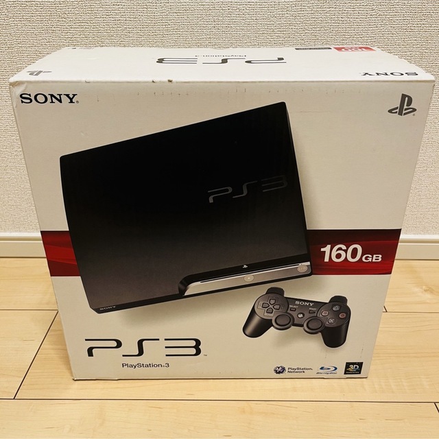 PlayStation3(プレイステーション3)のSONY PlayStation3 CECH-2500A PS3 エンタメ/ホビーのゲームソフト/ゲーム機本体(家庭用ゲーム機本体)の商品写真