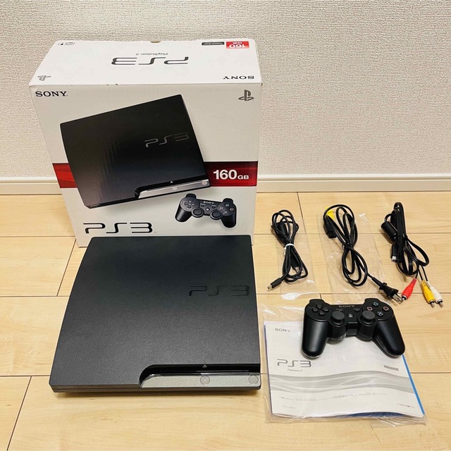 PlayStation3(プレイステーション3)のSONY PlayStation3 CECH-2500A PS3 エンタメ/ホビーのゲームソフト/ゲーム機本体(家庭用ゲーム機本体)の商品写真