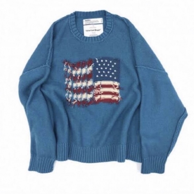 DAIRIKU 22AW  インサイドアウトニット　American dream