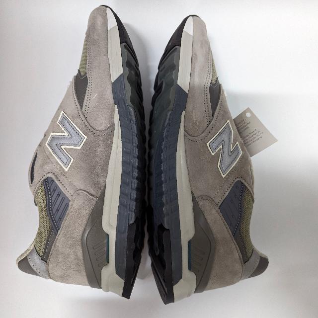 New Balance(ニューバランス)の【訳あり】ニューバランス NEW BALANCE M998 GY グレー Width:D 【Made in U.S.A. 正規品】 メンズ スニーカー ランニングシューズ メンズの靴/シューズ(スニーカー)の商品写真