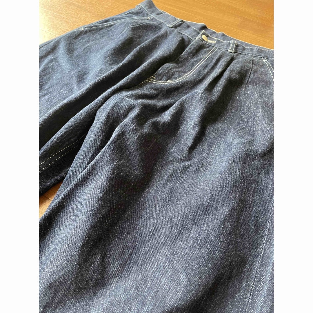 Graphpaper - Graphpaper SELVAGE DENIM TWO TUCK PANTS の通販 by