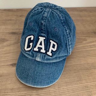 ベビーギャップ(babyGAP)のbaby GAP デニムキャップ　46センチ(帽子)