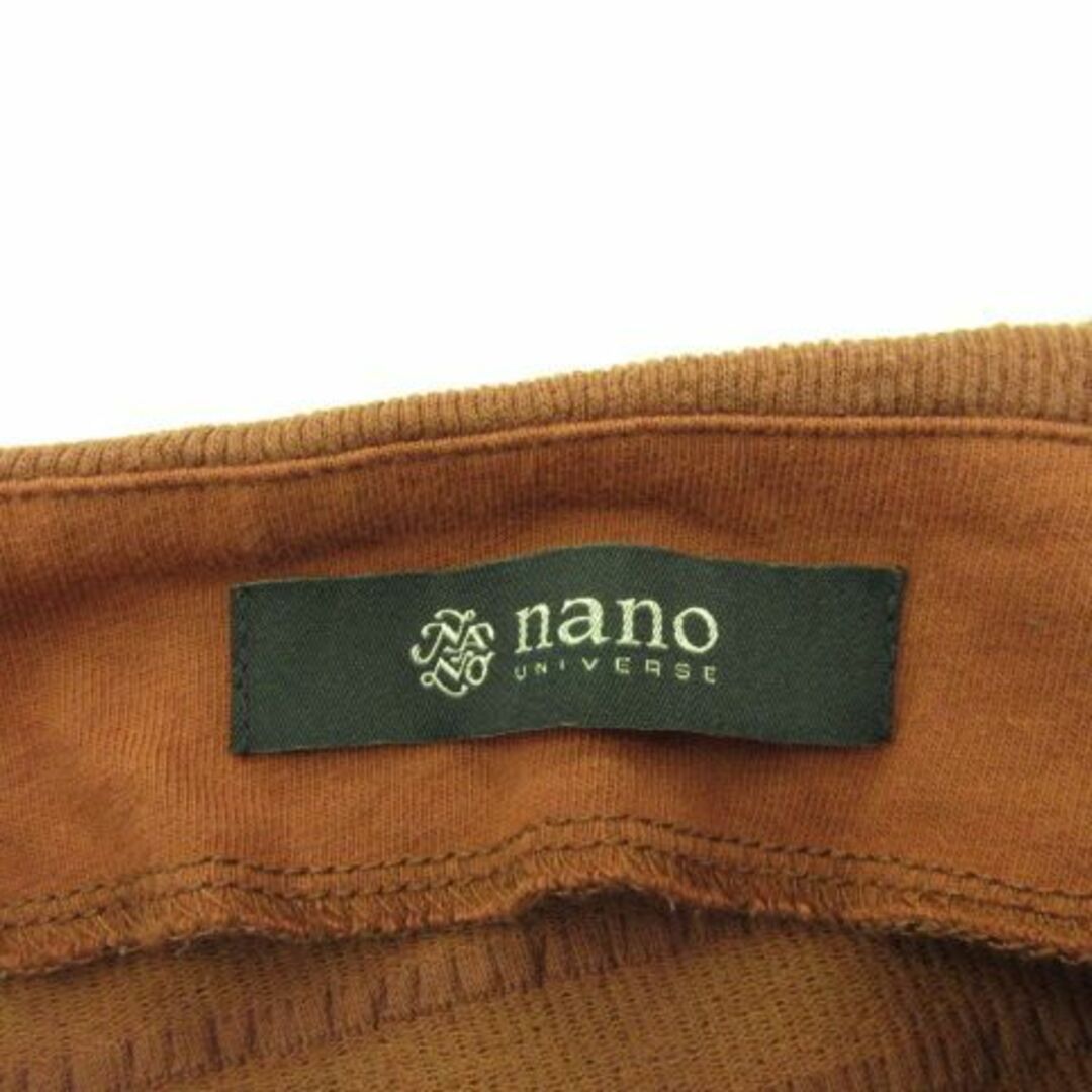 nano・universe(ナノユニバース)のナノユニバース nano universe カットソー 半袖 ストレッチ 紫 F レディースのトップス(カットソー(半袖/袖なし))の商品写真