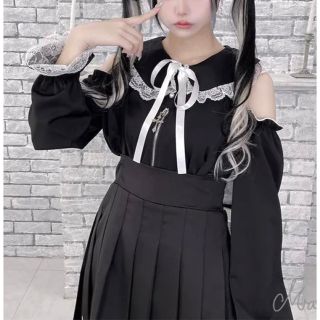 MA*RS(シャツ/ブラウス(長袖/七分) ・ ブラック/黒色系)の MA*RS(シャツ/ブラウス(長袖/七分) ・ ブラック/黒色系)の