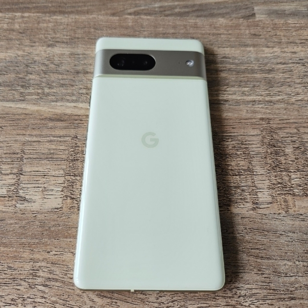 Google Pixel(グーグルピクセル)のGoogle Pixel 7 128GB Lemongrass SIMフリー スマホ/家電/カメラのスマートフォン/携帯電話(スマートフォン本体)の商品写真