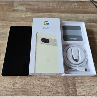 グーグルピクセル(Google Pixel)のGoogle Pixel 7 128GB Lemongrass SIMフリー(スマートフォン本体)