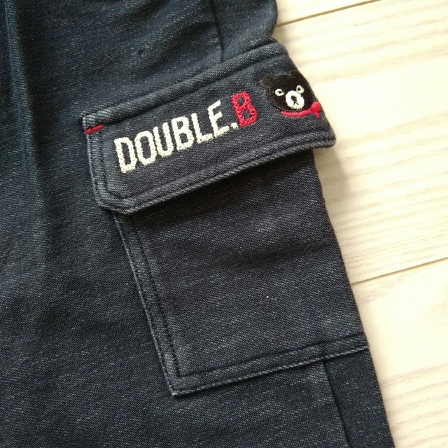 DOUBLE.B(ダブルビー)のDOUBLE.B ハーフパンツ 90サイズ キッズ/ベビー/マタニティのキッズ服男の子用(90cm~)(パンツ/スパッツ)の商品写真