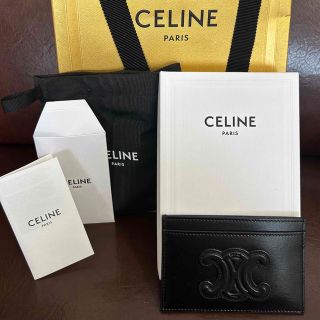 celine - CELINEカードホールダーシャイニーカーフスキンの通販 by