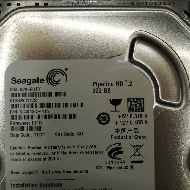 ☆3.5inch HDD 2個セット☆seagateの通販 by pink7panda's shop｜ラクマ