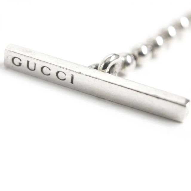 得価爆買い 良品 sv925 箱 袋あり cFYkI-m81022273975 GUCCI シルバー