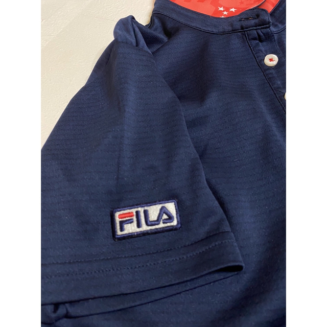 FILA(フィラ)のフィラ　ゴルフ　ポロシャツ　L スポーツ/アウトドアのゴルフ(ウエア)の商品写真