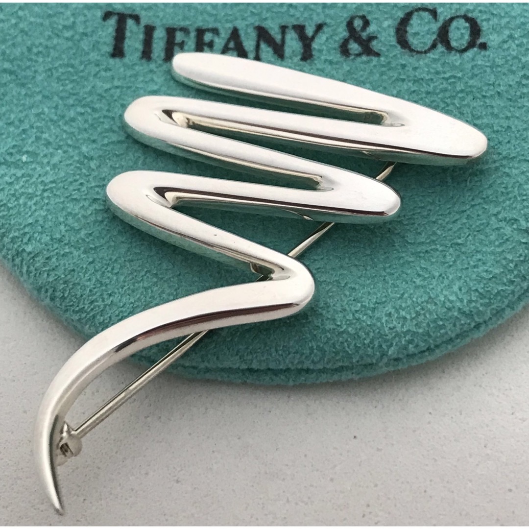 Tiffany & Co.(ティファニー)のTiffany パロマピカソクリブルブローチ美品 レディースのアクセサリー(ブローチ/コサージュ)の商品写真