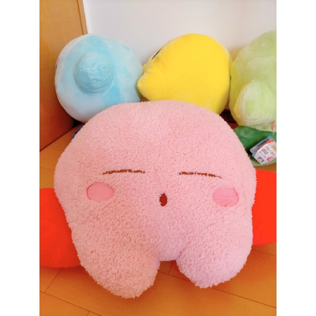 半額直販 非売品超レア♡星のカービィマルチカラーBIGぬいぐるみ5点