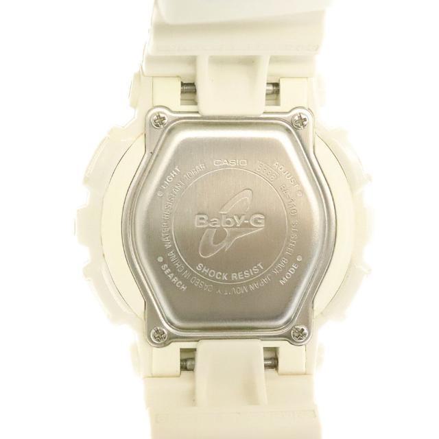 カシオ レディース腕時計 Baby-G BA-110  クオーツ ホワイト アナデジ CASIO  | ブランド 白 電池式 女性 カジュアル ファッション シンプル ABランク