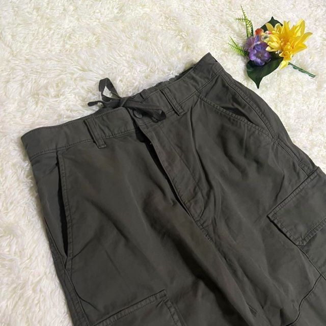UNIQLO - UNIQLO ユニクロ ワークパンツ カーゴパンツ カーキ メンズ