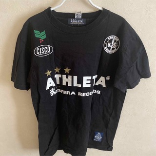 アスレタ(ATHLETA)のATHLETA Tシャツ　Mサイズ　ブラック(Tシャツ/カットソー(半袖/袖なし))