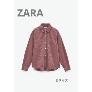 ザラ(ZARA)のZARA　コーデュロイ　ジャケット　シャツ(ミリタリージャケット)