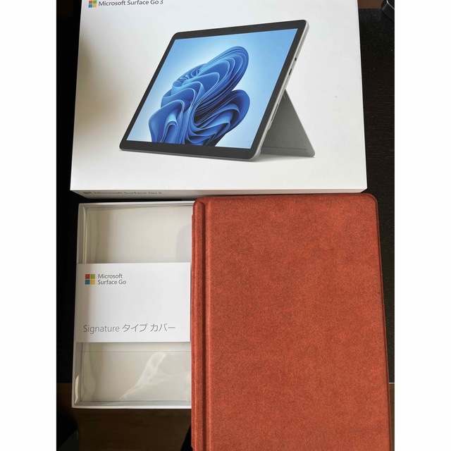 Microsoft(マイクロソフト)のsurface GO3 サーフェス１２８GB ８GB タブレット　GO2 スマホ/家電/カメラのPC/タブレット(タブレット)の商品写真