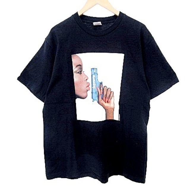 シュプリーム 21ss Water Pistol Tee Tシャツ M 黒