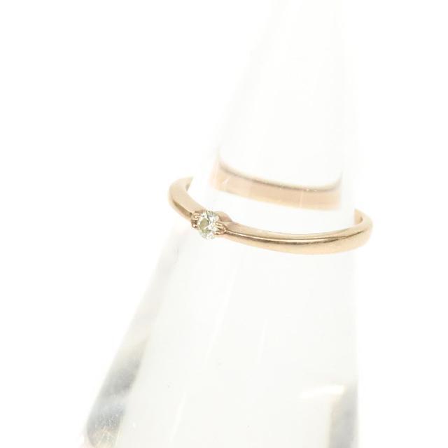 ジュエリーマキ 指輪 ダイヤリング 約4号 中古 K10PG ダイヤモンド 0.04ct 総重量0.8g JEWELRY MAKI 【中古】 | ピンキーリング ダイアモンド ファッション ピンクゴールド ブランド小物 宝飾 アクセサリー Aランク レディースのアクセサリー(リング(指輪))の商品写真