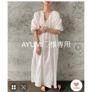 セレクトモカ(SELECT MOCA)のselect MOCA 2wayコットンギャザーワンピース(ロングワンピース/マキシワンピース)