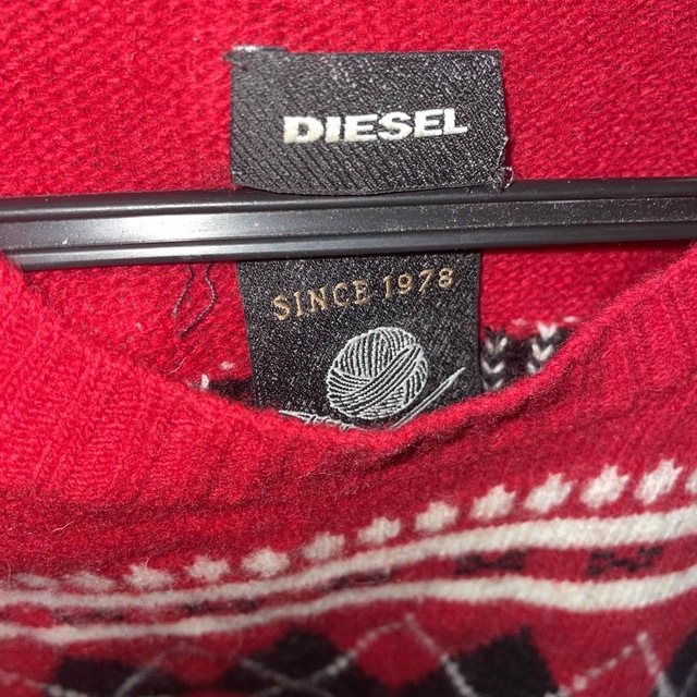 DIESEL(ディーゼル)のDIESEL デイセルニットセータジャケット レディースのトップス(ニット/セーター)の商品写真