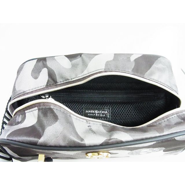 マーク&ロナ☆Gauge Camo Dopp Kit スカルカモクラッチポーチ茶 マーク&ロナ☆Gauge Camo Dopp Kit スカルカモクラッチポーチ茶