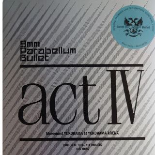 act　IV（初回生産限定盤） DVD(ミュージック)