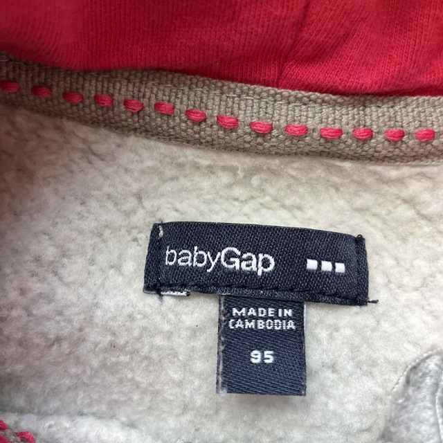 babyGAP(ベビーギャップ)のベビーギャップ  95 パーカー キッズ/ベビー/マタニティのキッズ服女の子用(90cm~)(ジャケット/上着)の商品写真
