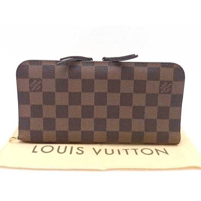 ネット公式 ルイ ヴィトン LOUIS VUITTON 二つ折り長財布 ダミエ