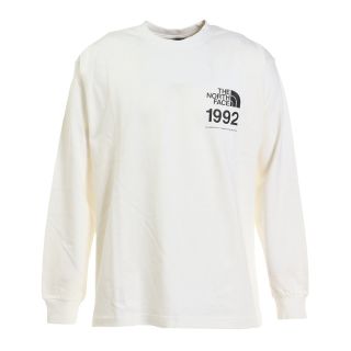 ザノースフェイス(THE NORTH FACE)のザノースフェイスNT82235ロングスリーブ30thヌプシティー白M(Tシャツ/カットソー(七分/長袖))