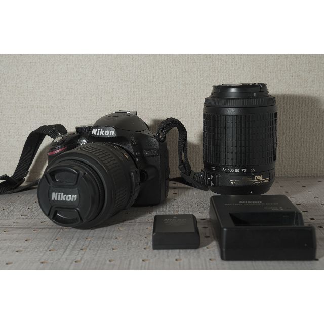 オンライン Nikon D3200 ダブルズームキット スマホ/家電/カメラ | bca