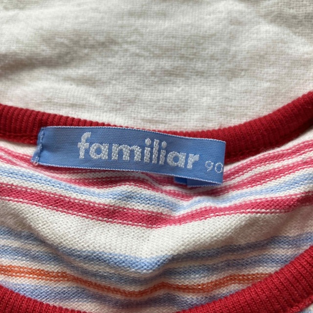 familiar(ファミリア)のファミリア  ロンT 90 キッズ/ベビー/マタニティのキッズ服女の子用(90cm~)(Tシャツ/カットソー)の商品写真