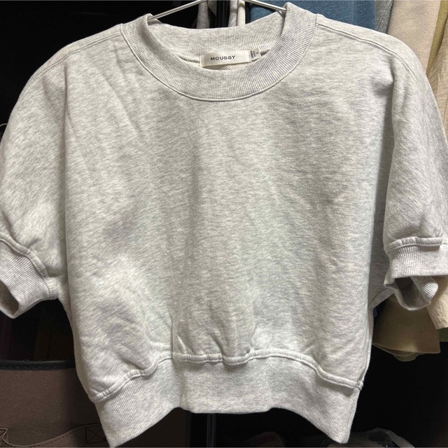 moussy(マウジー)のmoussy CROPPED スウェット レディースのトップス(トレーナー/スウェット)の商品写真